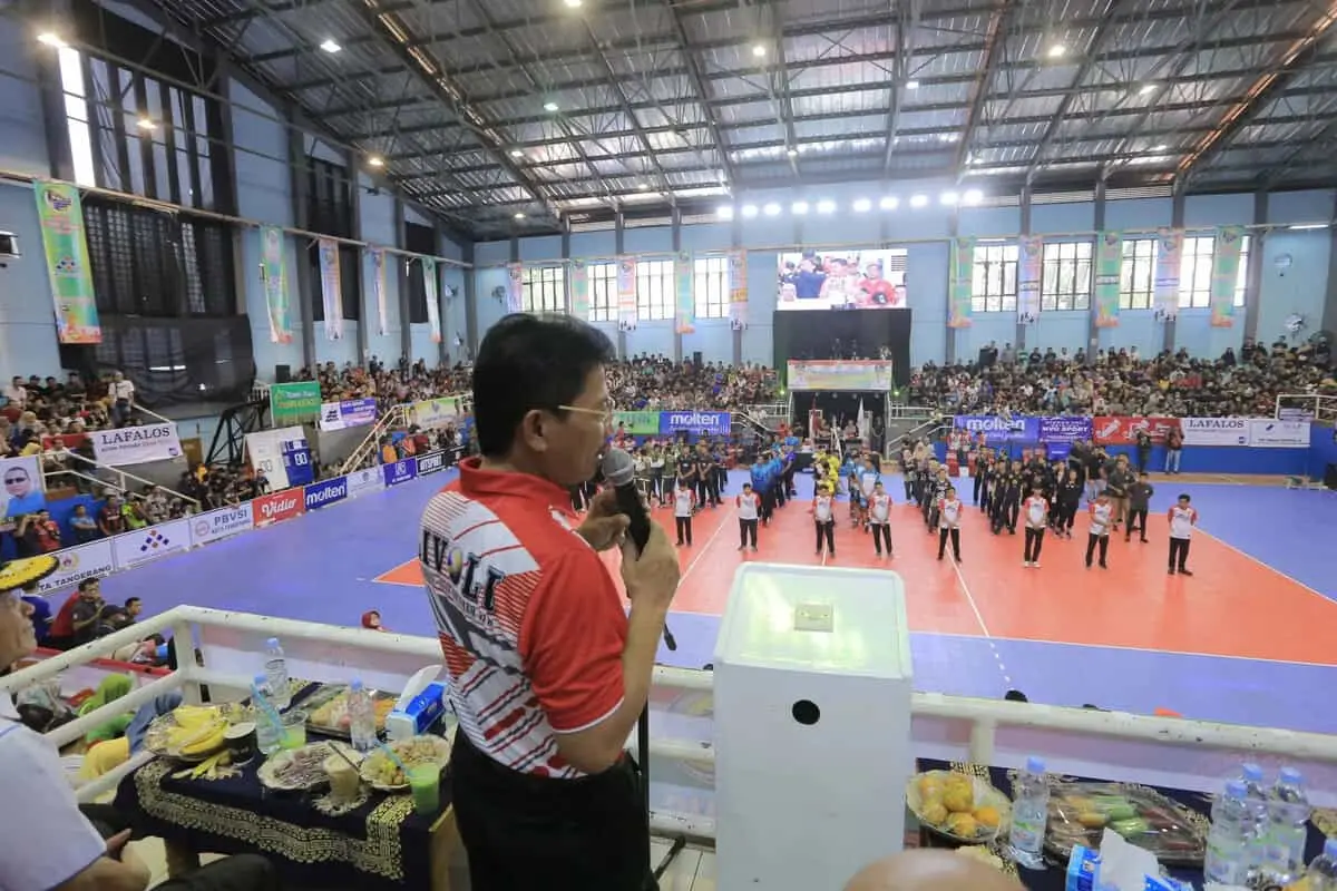 Tuan Rumah Livoli Divisi Utama 2019, PBVSI Kota Tangerang Hadirkan Didi Kempot Tuan Rumah Livoli Divisi Utama 2019, PBVSI Kota Tangerang Hadirkan Didi Kempot