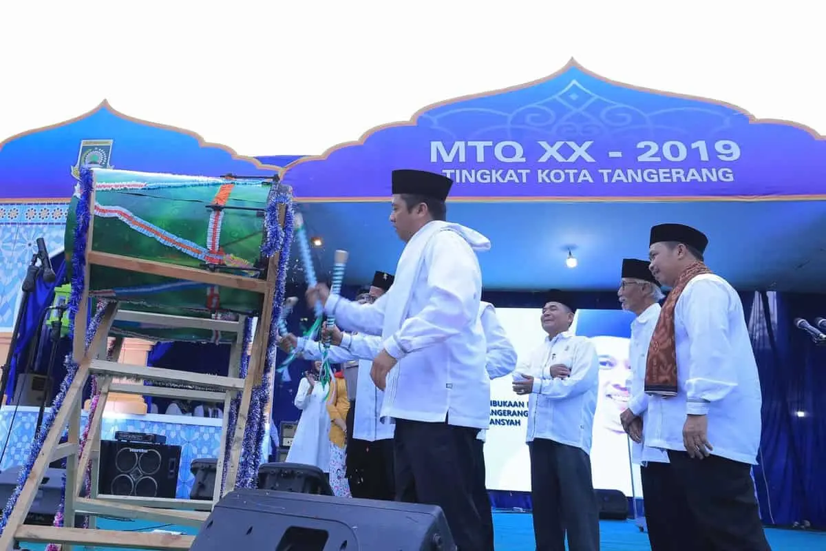 Dipembukaan MTQ XX Kota Tangerang, 104 Kepala ULPTQ Dilantik Dipembukaan MTQ XX Kota Tangerang, 104 Kepala ULPTQ Dilantik
