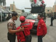 Polsek Batu Ceper Kawal Aksi Gabungan Massa Buruh Polsek Batu Ceper Kawal Aksi Gabungan Massa Buruh