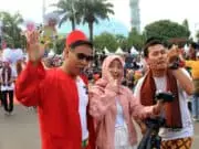 Aboh Jasa Ngevlog Bareng Arafah di Festival Budaya Nusantara Aboh Jasa Ngevlog Bareng Arafah di Festival Budaya Nusantara