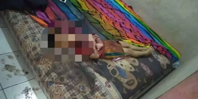 Sadis, Ayah Gorok Leher Anak Sadis, Ayah Gorok Leher Anak