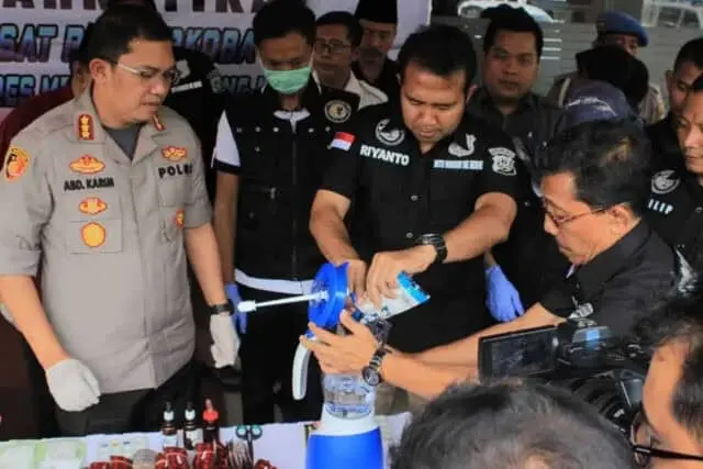 Selamatkan 4.908 Jiwa, Narkoba Berbagai Jenis Dimusnahkan Polisi di Tangerang Selamatkan 4.908 Jiwa, Narkoba Berbagai Jenis Dimusnahkan Polisi di Tangerang