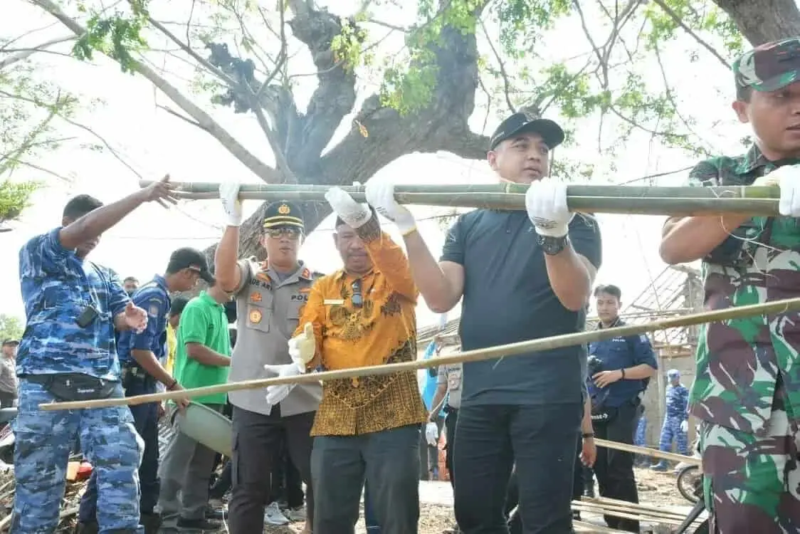 Bersama TNI-Polri dan Masyarakat, Zaki Inisiasi Gerebeg Mauk Bersama TNI-Polri dan Masyarakat, Zaki Inisiasi Gerebeg Mauk