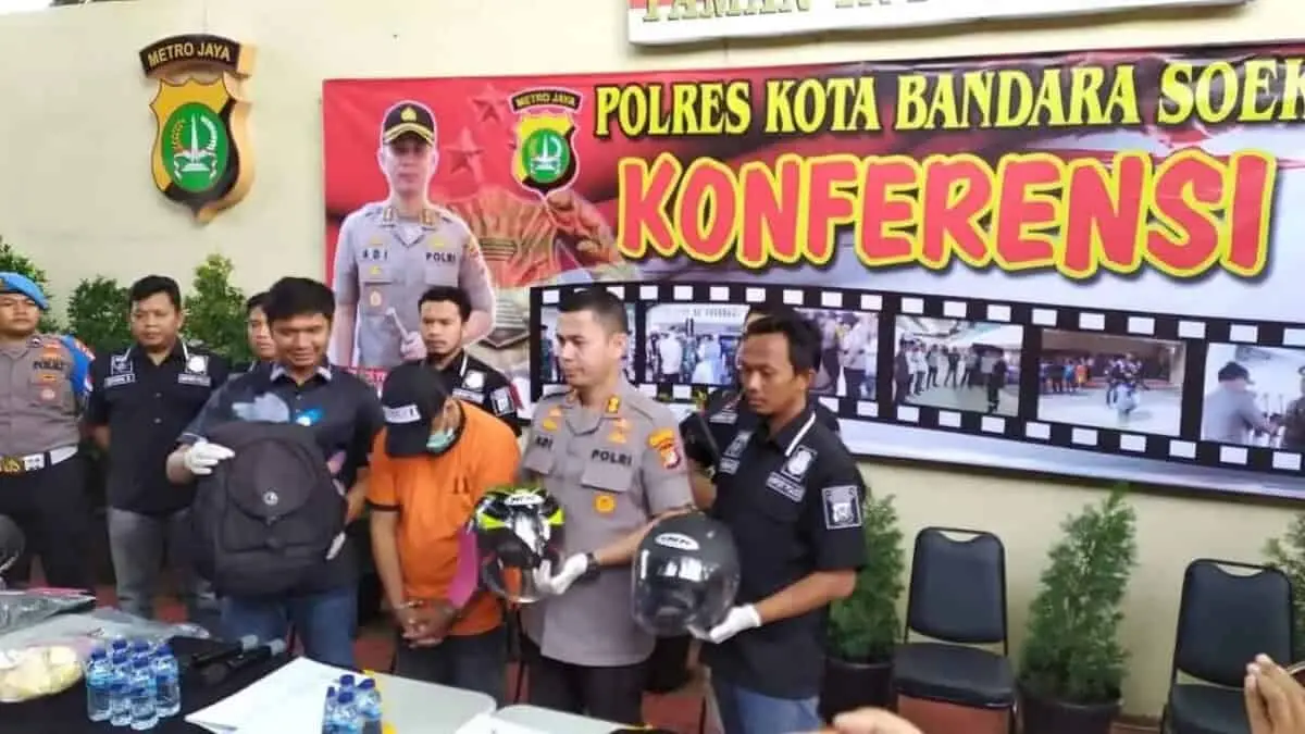 Spesialis Pencuri Helm Ditangkap Polisi, Alasannya Mudah Dijual Spesialis Pencuri Helm Ditangkap Polisi, Alasannya Mudah Dijual