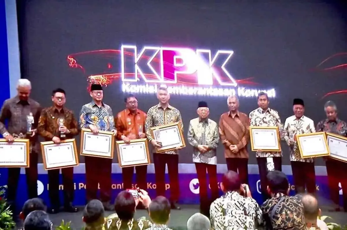 Pemprov Banten Raih Penghargaan Capaian Implementasi Pencegahan Korupsi