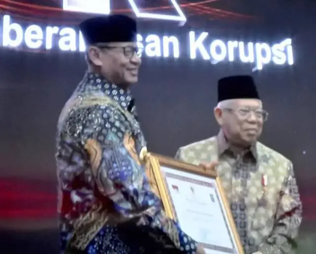 Pemprov Banten Raih Penghargaan Capaian Implementasi Pencegahan Korupsi