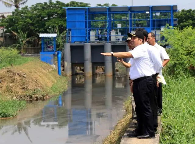 Waspada Banjir di Kota Tangerang, Arief Tinjau Proyek Pengendalian Waspada Banjir di Kota Tangerang, Arief Tinjau Proyek Pengendalian