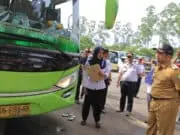 Libur Nataru, Ramp Check Dishub Kota Tangerang: 114 Kendaraan Layak Operasi 1 Balik Kandang Libur Nataru, Ramp Check Dishub Kota Tangerang: 114 Kendaraan Layak Operasi 1 Balik Kandang