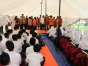 Kunjungi Sekolah Darurat, Masduki: Apapun yang Terjadi Belajar Tetap Nomor Satu Kunjungi Sekolah Darurat, Masduki: Apapun yang Terjadi Belajar Tetap Nomor Satu