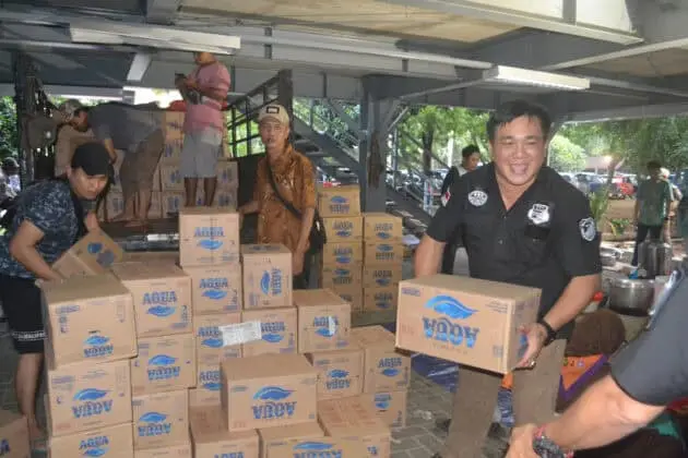 Warga Korea Bersama Jaring 426 KODIM 0506/Tgr, Salurkan Bantuan Untuk Korban Banjir