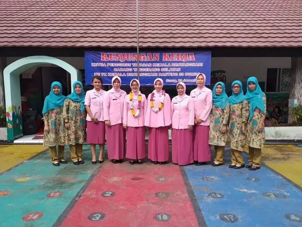 Peduli Pendidikan Dini, Bhayangkari Polres Tangsel Kunjungi TK Kemala Bhayangkari