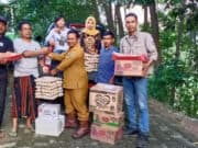 KAHMI Lebak Masih Salurkan Sembako Untuk Korban Bencana Banjir Di Lebak