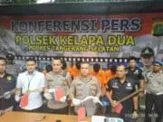 Sindikat Perampok Minimarket di Tangerang Raya, Dibekuk Polisi Kelapa Dua Sindikat Perampok Minimarket di Tangerang Raya, Dibekuk Polisi Kelapa Dua