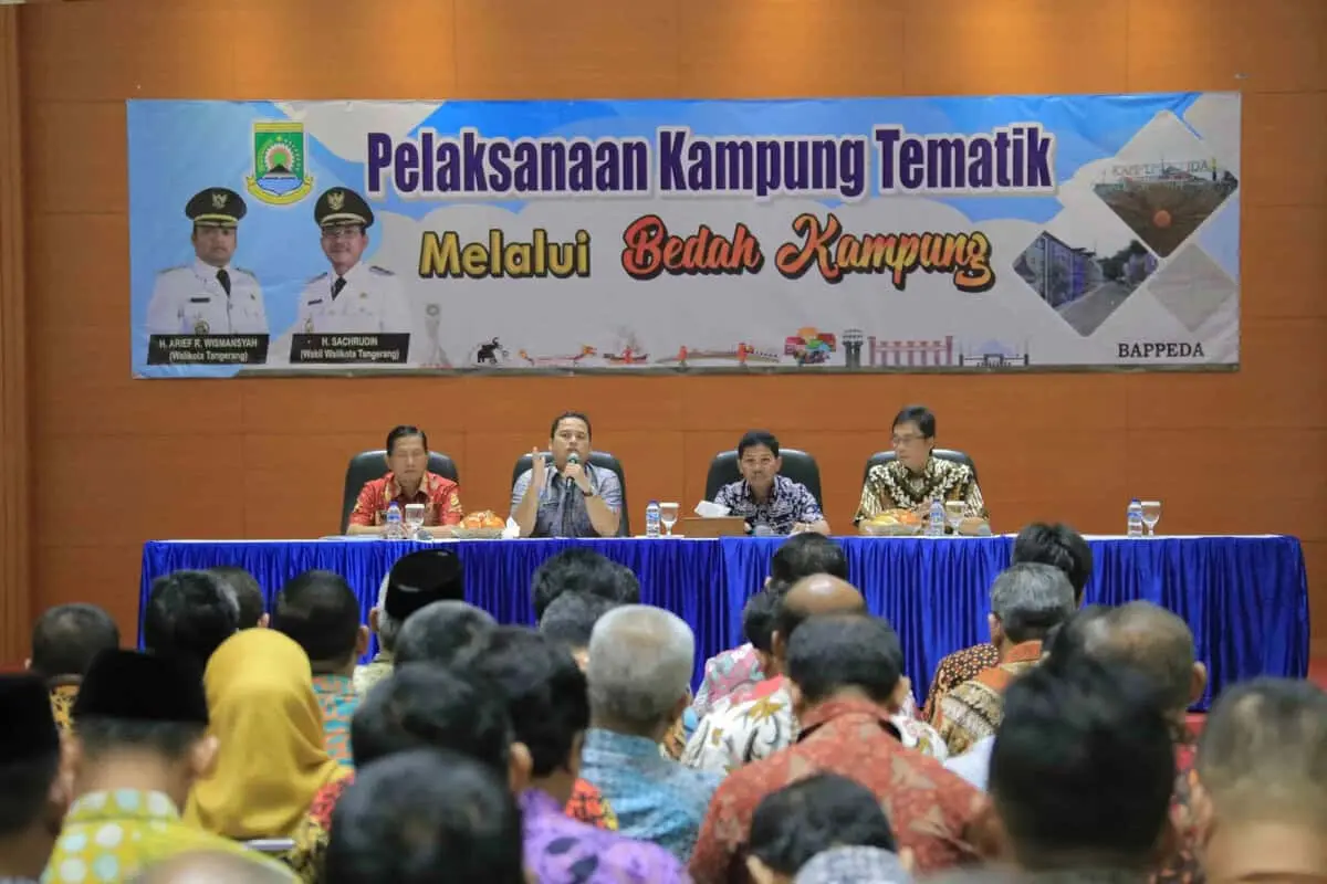 Arief: Kawal dan Dukung Kampung Tematik di Kota Tangerang Arief: Kawal dan Dukung Kampung Tematik di Kota Tangerang