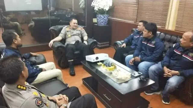 Penguatan Sinergi, PWI Banten Kunjungi Mapolda Banten