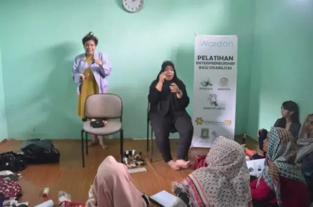 Upaya Menembus Batas, Di Tangerang Penyandang Disabilitas Diberi Pelatihan Kewirausahaan