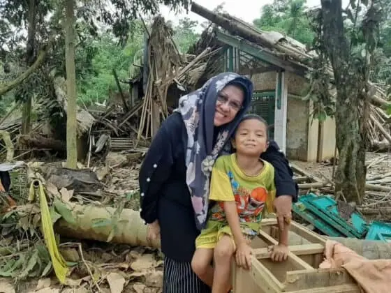 PMI Lebak Bantu Salurkan Donasi Pembangunan Sarana MCK dan Tempat Wudhu
