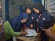 PMI Kota Tangerang Kirim Logistik Ke Pengungsian di Periuk PMI Kota Tangerang Kirim Logistik Ke Pengungsian di Periuk
