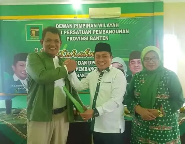 Mantan Politisi Golkar Jabat Plt PPP Banten Mantan Politisi Golkar Jabat Plt PPP Banten