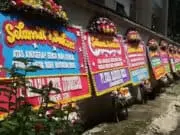 Dianugrahi Record MURI, SMSI Dibanjiri Karangan Bunga Cinta Dianugrahi Record MURI, SMSI Dibanjiri Karangan Bunga Cinta