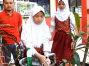 Ramai Corona, Sekolah di Kota Tangerang Galakkan PHBS Ramai Corona, Sekolah di Kota Tangerang Galakkan PHBS