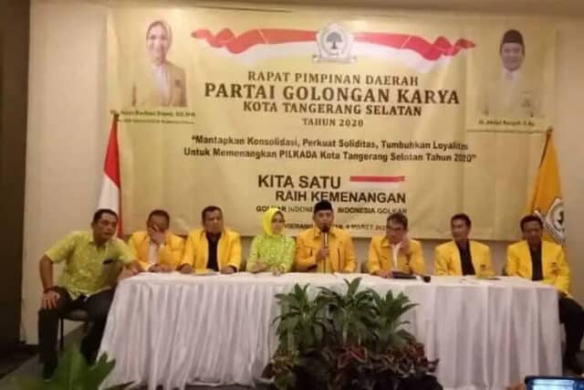 Jelang Pilkada 2020, DPD Golkar Tangsel Resmi Usung Benyamin – Pilar Jelang Pilkada 2020, DPD Golkar Tangsel Resmi Usung Benyamin – Pilar