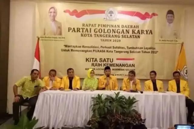 Jelang Pilkada 2020, DPD Golkar Tangsel Resmi Usung Benyamin – Pilar Jelang Pilkada 2020, DPD Golkar Tangsel Resmi Usung Benyamin – Pilar