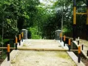Jembatan Gantung Sungai Cilancar Disoal, LSM Pamungkas Lapor ke Kajari