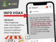 Hoax! Pasar Induk Tanah Tinggi Kota Tangerang Tutup Hoax! Pasar Induk Tanah Tinggi Kota Tangerang Tutup