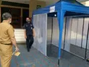 Cegah Covid-19, Kota Tangerang Bikin Bilik Disinfektan Cegah Covid-19, Kota Tangerang Bikin Bilik Disinfektan