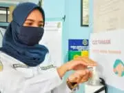 Social Distancing di Pelayanan KIR dan PKB Dishub Kota Tangerang
