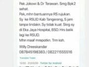5 Jam Tanpa Tindakan di RSUD Kabupaten Tangerang, Mahasiswa UMB Meninggal Karena Covid-19 5 Jam Tanpa Tindakan di RSUD Kabupaten Tangerang, Mahasiswa UMB Meninggal Karena Covid-19