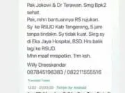 5 Jam Tanpa Tindakan di RSUD Kabupaten Tangerang, Mahasiswa UMB Meninggal Karena Covid-19 5 Jam Tanpa Tindakan di RSUD Kabupaten Tangerang, Mahasiswa UMB Meninggal Karena Covid-19
