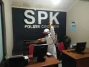 Corona, PMI Pinang Terus Bergerak Polsek, Sekolah dan Halte Disasar Corona, PMI Pinang Terus Bergerak Polsek, Sekolah dan Halte Disasar