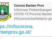 Siaga, Pemprov Banten Luncurkan Situs Infocorona Siaga, Pemprov Banten Luncurkan Situs Infocorona