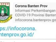 Siaga, Pemprov Banten Luncurkan Situs Infocorona Siaga, Pemprov Banten Luncurkan Situs Infocorona