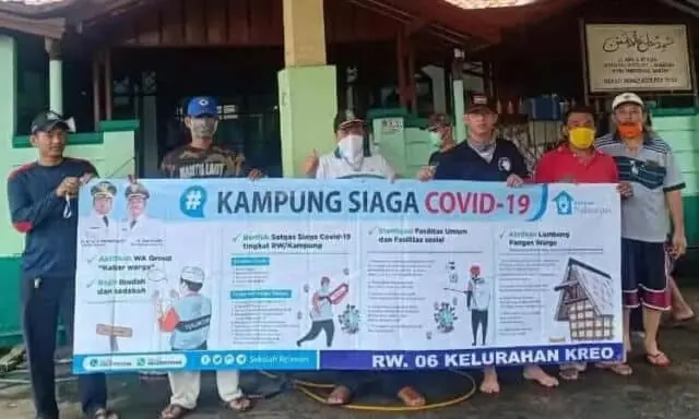 Kampung Siaga, Semangat Warga Tangerang Basmi Covid-19 Kampung Siaga, Semangat Warga Tangerang Basmi Covid-19