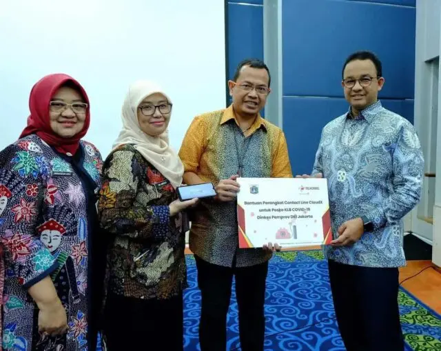 Bantu Posko COVID-19, Telkomsel Siapkan Perangkat Contact Line CloudX Bantu Posko COVID-19, Telkomsel Siapkan Perangkat Contact Line CloudX