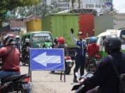 Jalan Daan Mogot Amblas, DISHUB Kota Tangerang Reaksi Cepat Jalan Daan Mogot Amblas, DISHUB Kota Tangerang Reaksi Cepat
