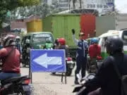 Jalan Daan Mogot Amblas, DISHUB Kota Tangerang Reaksi Cepat