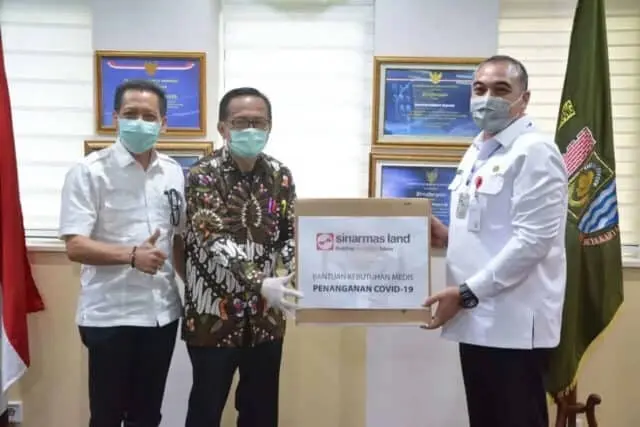 Sinar Mas Land Sumbang 1.500 Rapid Test ke Pemkab Tangerang Sinar Mas Land Sumbang 1.500 Rapid Test ke Pemkab Tangerang