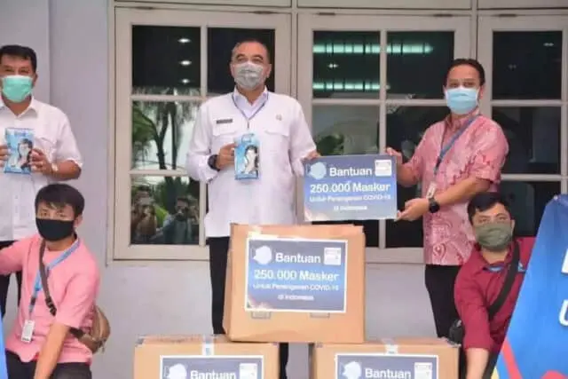 4.000 Masker Disumbangkan Indomart ke Kabupaten Tangerang 4.000 Masker Disumbangkan Indomart ke Kabupaten Tangerang