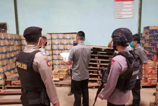 Operasi Pekat Kalimaya, Ratusan Botol Miras Disita di Serang