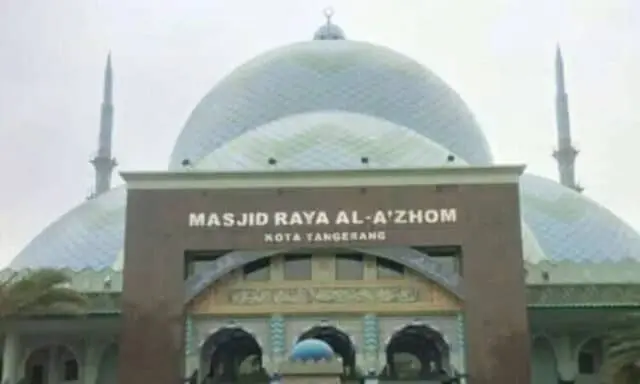 Catat! Ramadhan 2020 Terawih di Masjid Raya Al Azhom Ditiadakan