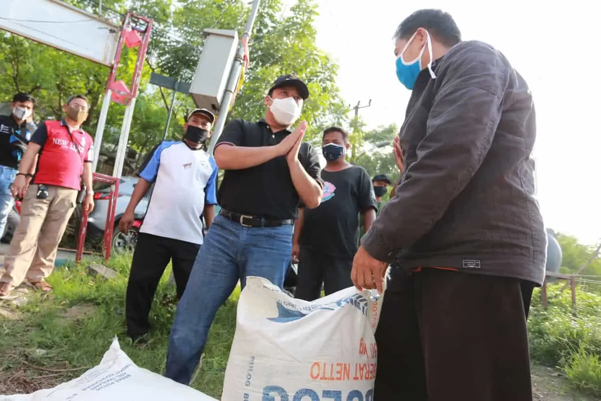 Penanganan Covid-19 di Kota Tangerang, 100kg Beras di Tiap RW