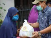 Pilar Saga Ajak Warga Gotong Royong Hadapi Covid-19 Pilar Saga Ajak Warga Gotong Royong Hadapi Covid-19