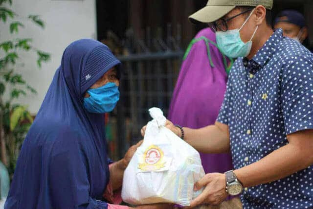 Pilar Saga Ajak Warga Gotong Royong Hadapi Covid-19 Pilar Saga Ajak Warga Gotong Royong Hadapi Covid-19