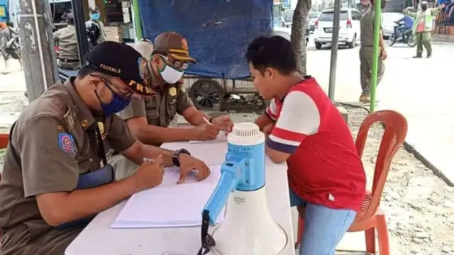 Ditindak Tegas, Tercatat 831 Pelanggaran PSBB di Kota Tangerang Ditindak Tegas, Tercatat 831 Pelanggaran PSBB di Kota Tangerang