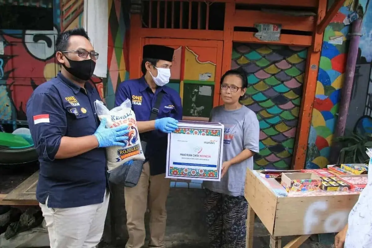 Donasi Kemanusiaan Mandirian Cinta Indonesia, Mandiri Group Sisihkan Gaji dan THR Senilai 10 Miliar