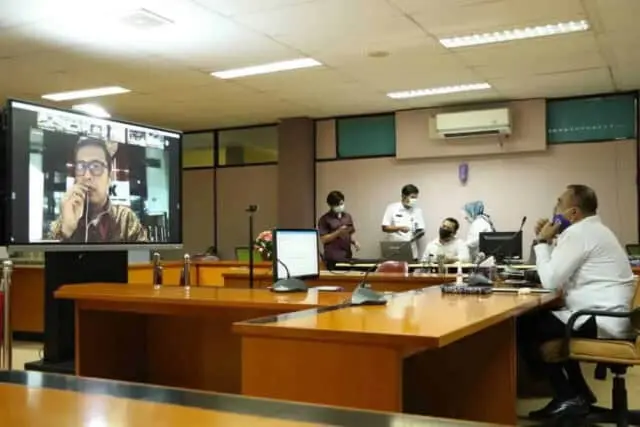 Percepat Penanganan Covid-19 di Banten Bupati Zaki Rakor Bersama KPK Percepat Penanganan Covid-19 di Banten Bupati Zaki Rakor Bersama KPK